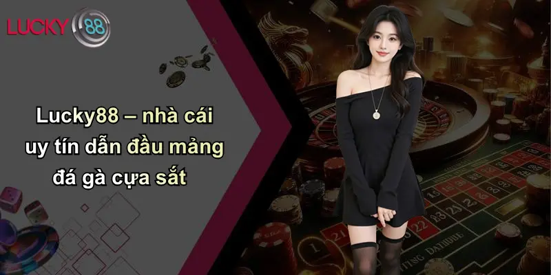 Đá Gà Cựa Sắt: Thế Giới Giải Trí Kịch Tính Cùng Lucky88 3 Lucky88 – nhà cái uy tín dẫn đầu mảng đá gà cựa sắt